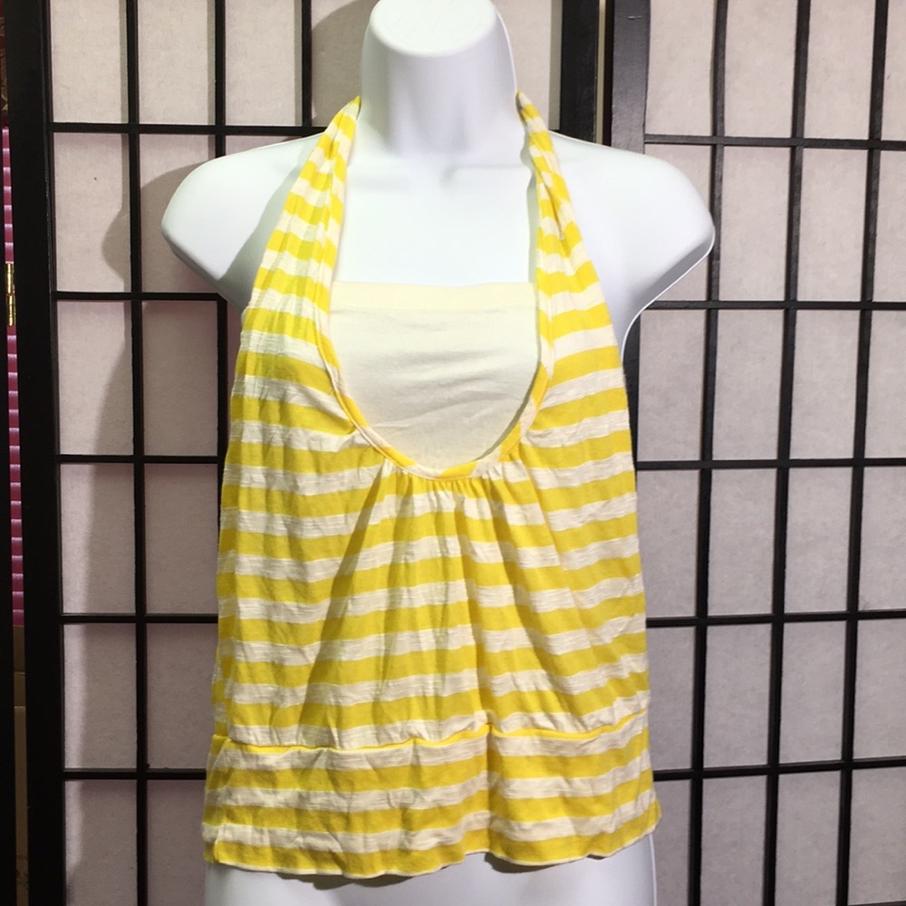 Body Central Halter Top w/attached Tube Top Size M